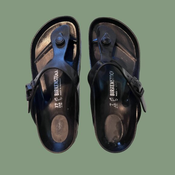 Gizeh Essentials EVA - Black Birkenstocks - Picture 1 of 2
